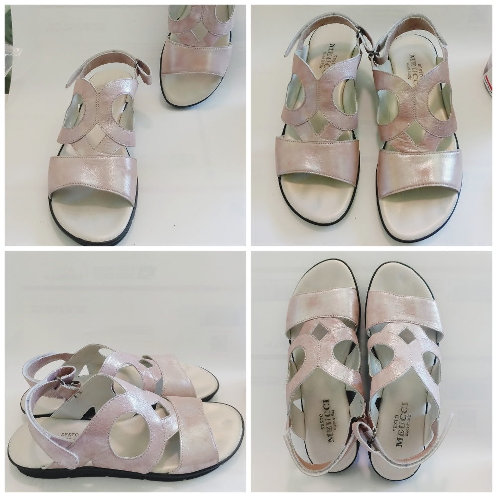 SESTO MEUCCI MADE IN ITALY SANDALS SZ 8N